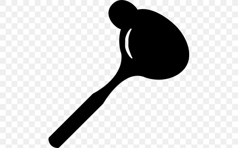Soup Spoon Ladle Tool Fork, PNG, 512x512px, Spoon, Black And White, Bowl, Cutlery, Fork Download Free