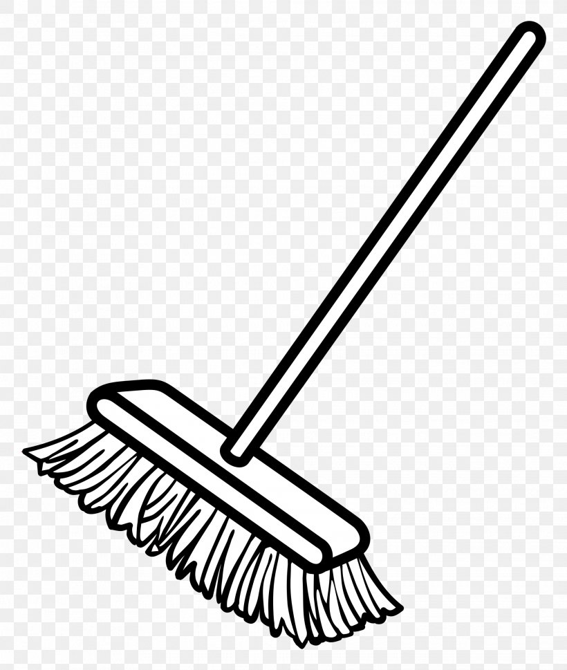 Broom Dustpan Clip Art, PNG, 2030x2400px, Broom, Black And White, Dustpan, Facebook, Household Cleaning Supply Download Free