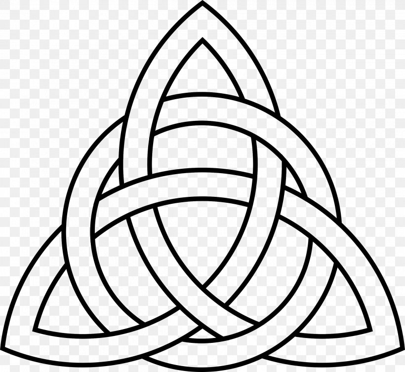 Celtic Knot Triquetra Celts Drawing Clip Art, PNG, 2400x2209px, Celtic Knot, Area, Art, Black And White, Celtic Art Download Free