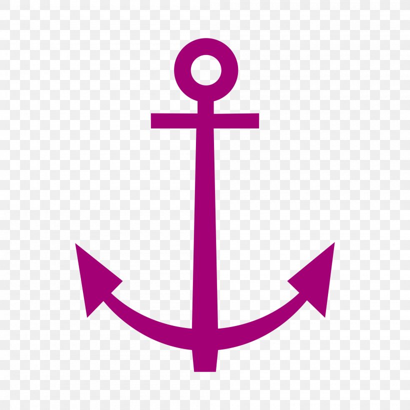 Desktop Wallpaper Clip Art, PNG, 2000x2000px, Anchor, Pink, Purple, Ship, Symbol Download Free