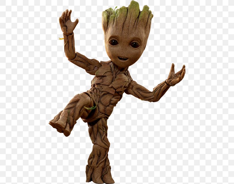 Baby Groot Guardians Of The Galaxy Vol. 2 Rocket Raccoon Sideshow Collectibles, PNG, 480x645px, Groot, Action Toy Figures, Baby Groot, Fictional Character, Figurine Download Free