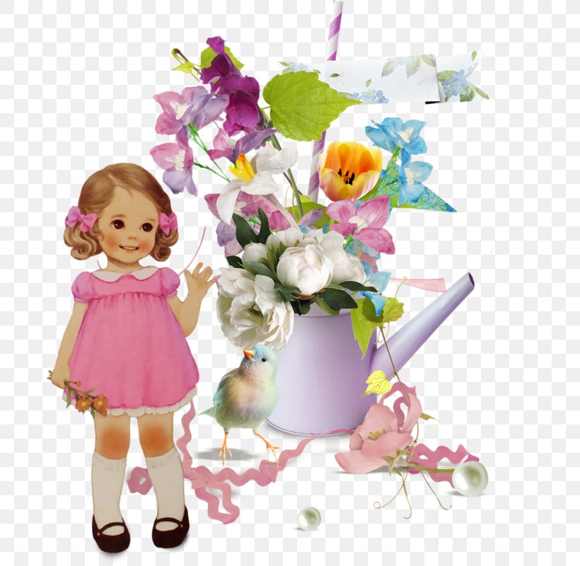 Clip Art, PNG, 694x800px, Floral Design, Child, Cut Flowers, Doll, Floristry Download Free