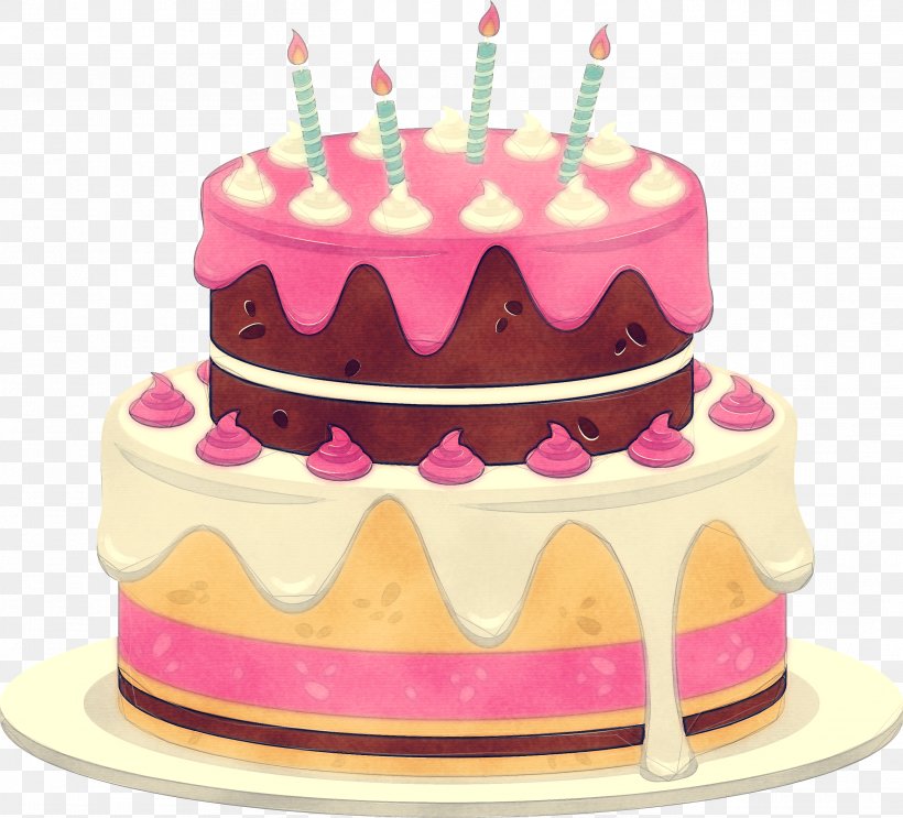 Birthday Cake, PNG, 2717x2464px, Cake, Baked Goods, Birthday Cake, Birthday Candle, Cake Decorating Supply Download Free