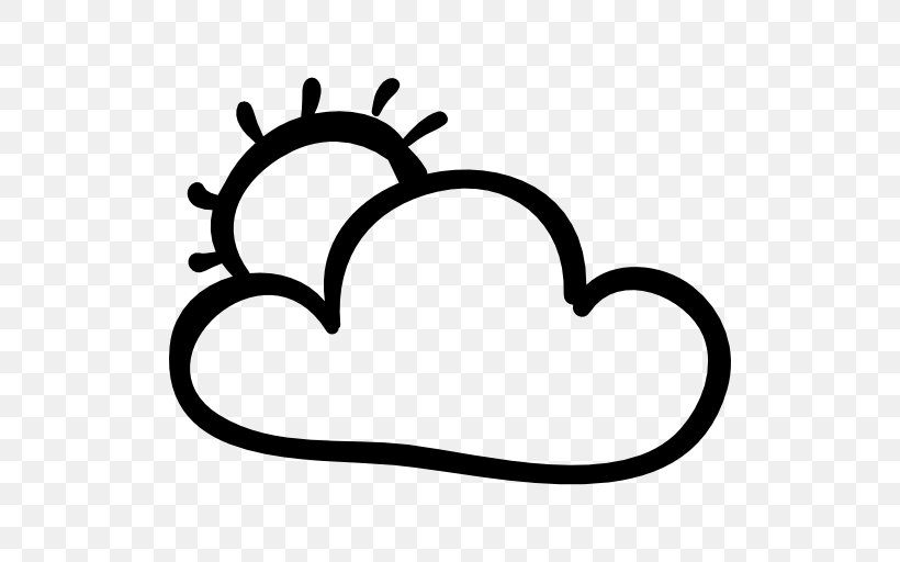 Drawing Cloud Clip Art, PNG, 512x512px, Drawing, Area, Artwork, Black, Black And White Download Free