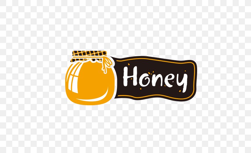 Logo Banner Poster Honey, PNG, 500x500px, Logo, Advertising, Area, Banner, Beehive Download Free