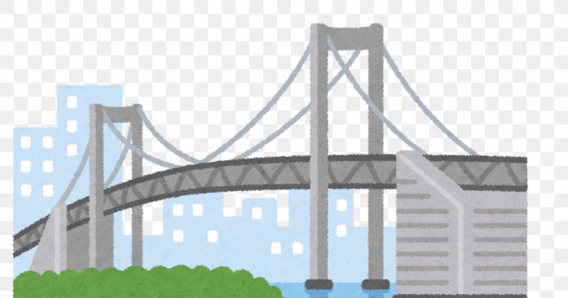 Rainbow Bridge いらすとや Suspension Bridge Bridge–tunnel, PNG, 1069x562px, Rainbow Bridge, Arch, Arch Bridge, Architecture, Bridge Download Free