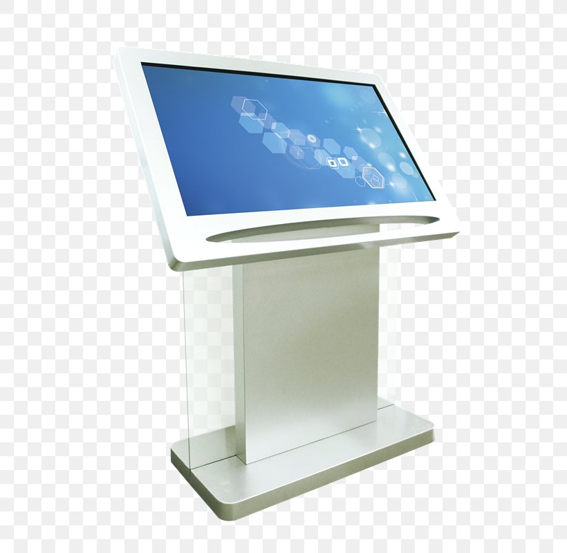 Computer Monitors Interactive Kiosks Touchscreen Multi-touch Kiosk Software, PNG, 667x800px, Computer Monitors, Computer Monitor, Computer Monitor Accessory, Digital Signs, Display Device Download Free