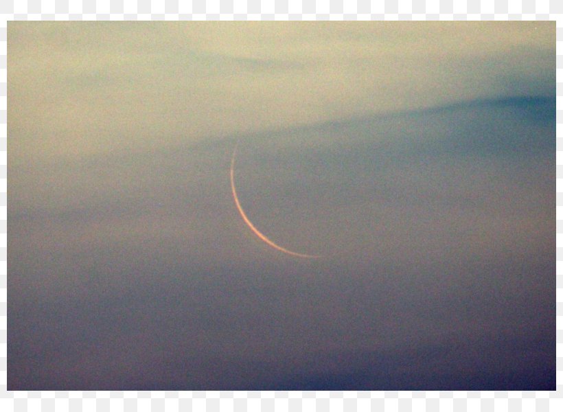 Crescent Moon Desktop Wallpaper Computer Sky Plc, PNG, 800x600px, Crescent, Atmosphere, Cloud, Computer, Daytime Download Free