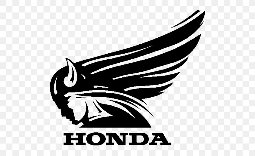 Honda Logo Car Scooter Motorcycle, PNG, 500x500px, Honda, Artwork, Beak, Bird, Bird Of Prey Download Free