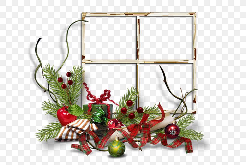 Window Christmas Decoration Bombka Santa Claus, PNG, 650x550px, Window, Bombka, Branch, Christmas, Christmas Decoration Download Free