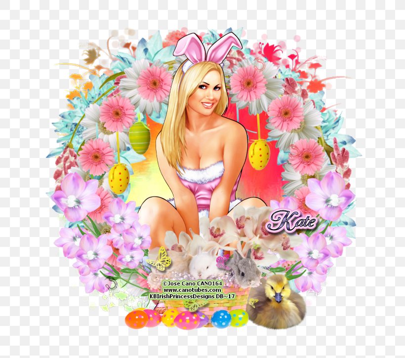Barbie Petal Pink M Cut Flowers, PNG, 725x725px, Barbie, Cut Flowers, Doll, Easter, Flower Download Free