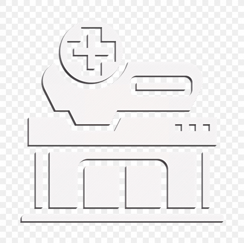 Hospital Icon Architecture Icon Doctor Icon, PNG, 1272x1270px, Hospital Icon, Architecture Icon, Blackandwhite, Doctor Icon, Line Download Free