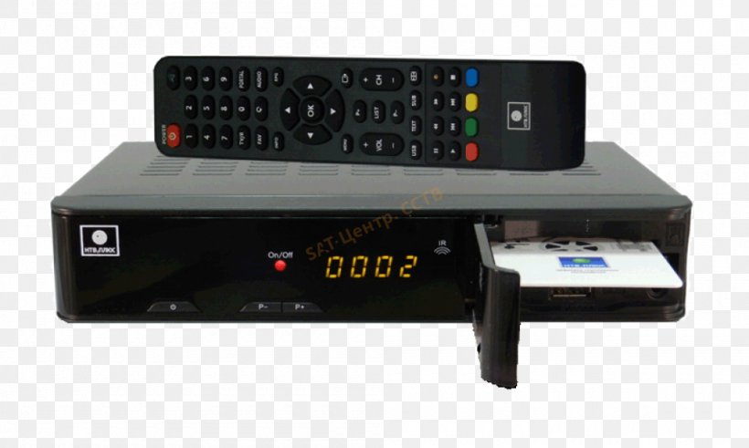NTV Plus Satellite Television High-definition Television Set-top Box, PNG, 1000x600px, Ntv Plus, Audio Receiver, Digital Video Recorders, Electronic Device, Electronics Download Free