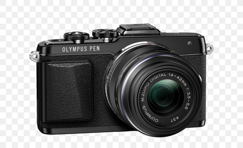 Olympus PEN E-PL7 Olympus OM-D E-M10 Mirrorless Interchangeable-lens Camera Micro Four Thirds System Camera Lens, PNG, 667x500px, 16 Mp, Olympus Pen Epl7, Camera, Camera Accessory, Camera Lens Download Free