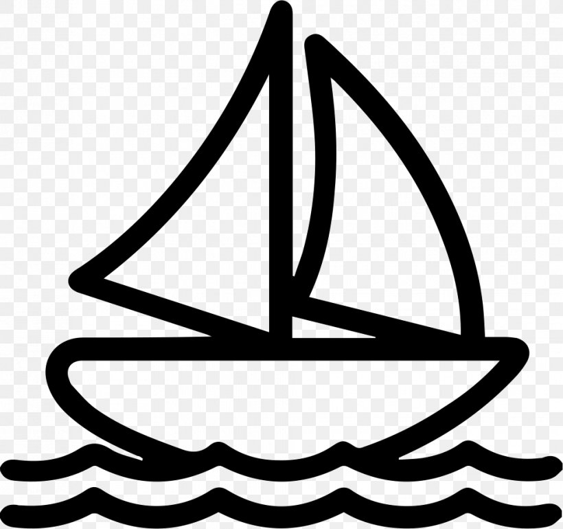 Sailboat, PNG, 981x922px, Sailboat, Area, Artwork, Black And White, Boat Download Free
