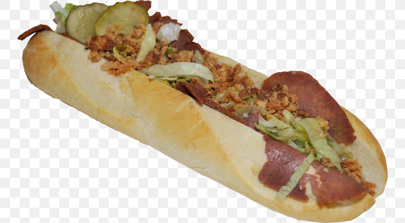 Bánh Mì Baguette Hot Dog Roast Beef Ham, PNG, 750x451px, Baguette, American Food, Bread, Cheese, Chicken As Food Download Free