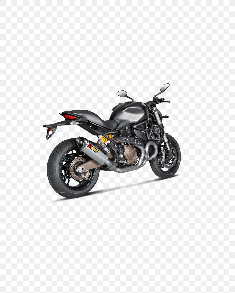 Exhaust System Akrapovič Monster 821 Ducati Monster 1200 Motorcycle, PNG, 767x1023px, Exhaust System, Automotive Exhaust, Automotive Exterior, Automotive Tire, Automotive Wheel System Download Free