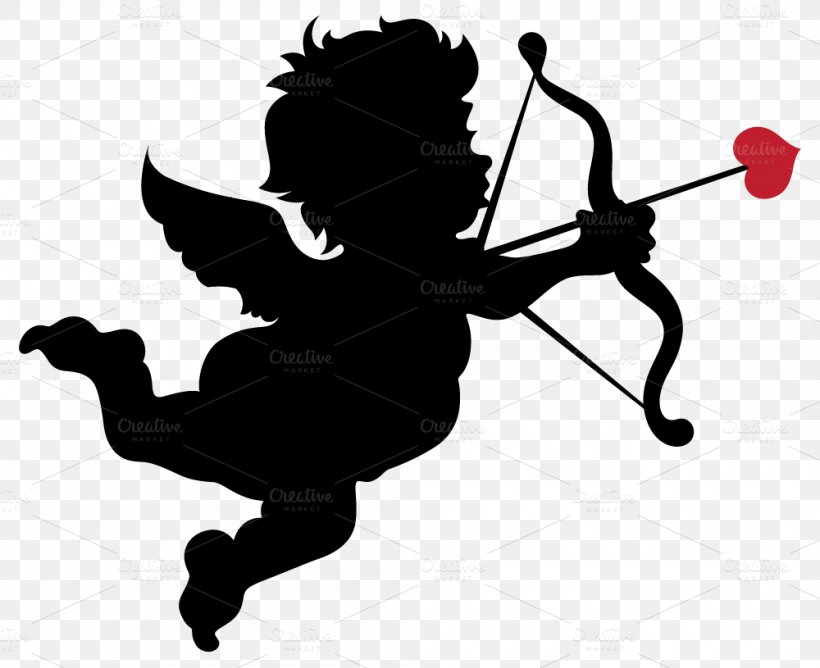 Valentine's Day Cupid Craft, PNG, 1000x815px, Valentine S Day, Art, Black And White, Christmas, Craft Download Free