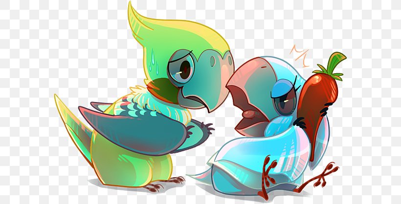Beak Parrot Clip Art Illustration Legendary Creature, PNG, 600x418px, Beak, Art, Bird, Cartoon, Fictional Character Download Free