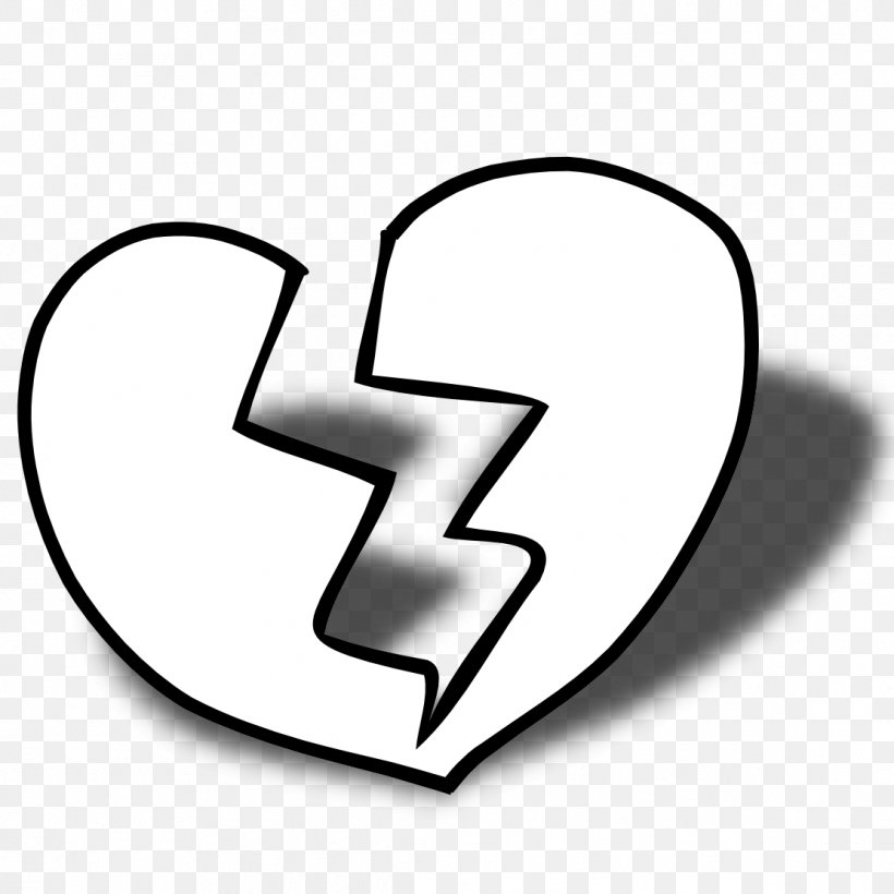 Broken Heart Clip Art, PNG, 1111x1111px, Broken Heart, Area, Black And White, Blog, Free Content Download Free