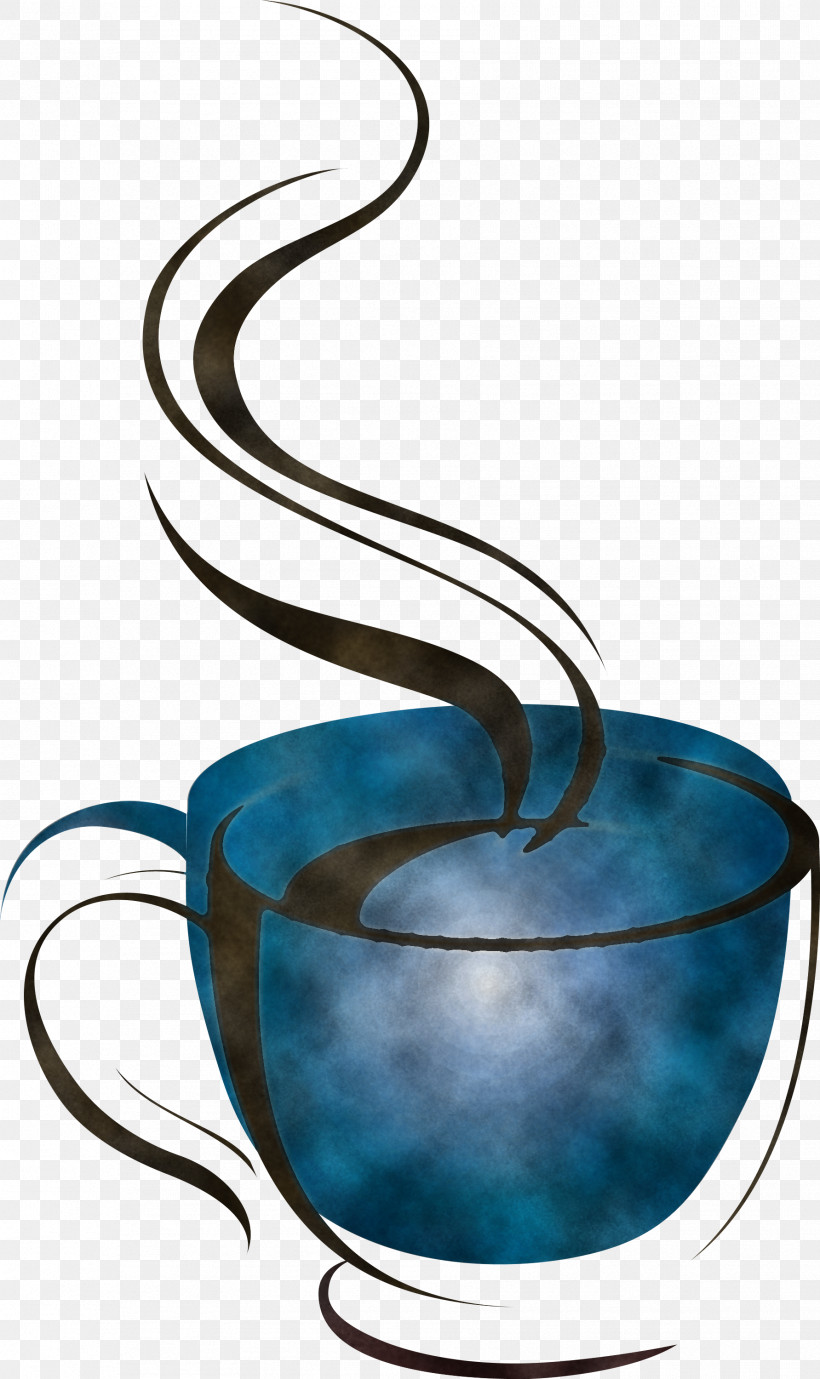 Coffee, PNG, 1783x3000px, Coffee, Aqua, Blue, Cobalt Blue, Cup Download Free