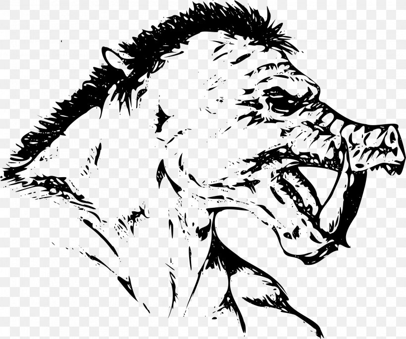 Lion Goblin Orc Public Domain Clip Art, PNG, 2400x2007px, Watercolor, Cartoon, Flower, Frame, Heart Download Free