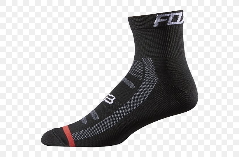 Sock Fox Racing Clothing Cycling Bicycle, PNG, 540x540px, Sock, Bicycle, Black, Clothing, Clothing Accessories Download Free
