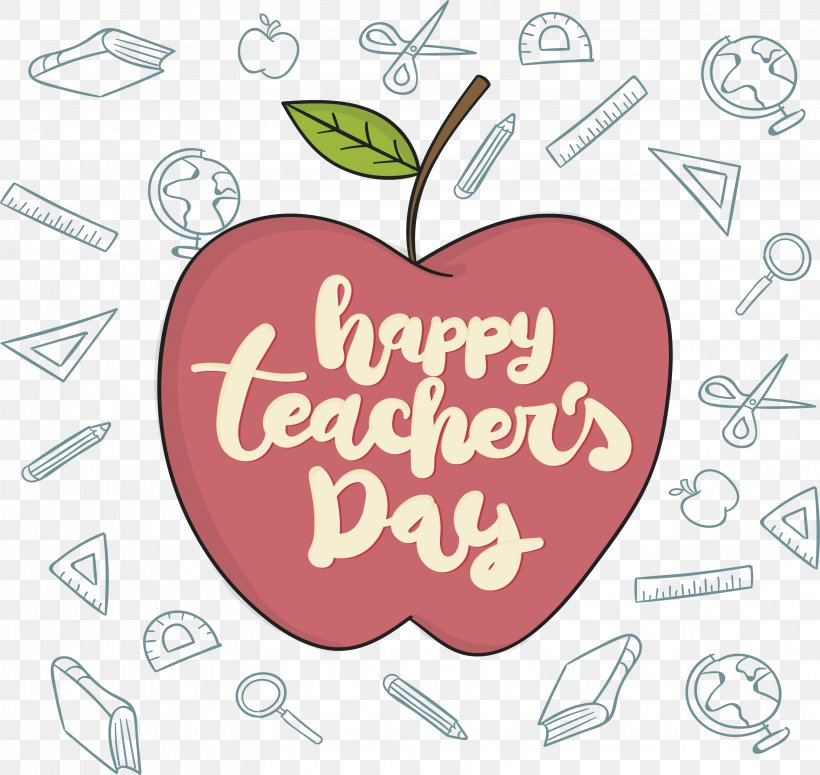Teachers Day Poster Clip Art, PNG, 3159x2988px, Watercolor, Cartoon, Flower, Frame, Heart Download Free