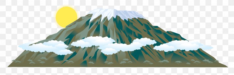 Mount Kilimanjaro Mountain Mount Everest Clip Art, PNG, 3344x1088px, Mount Kilimanjaro, Climbing, Moshi Tanzania, Mount Everest, Mount Meru Download Free