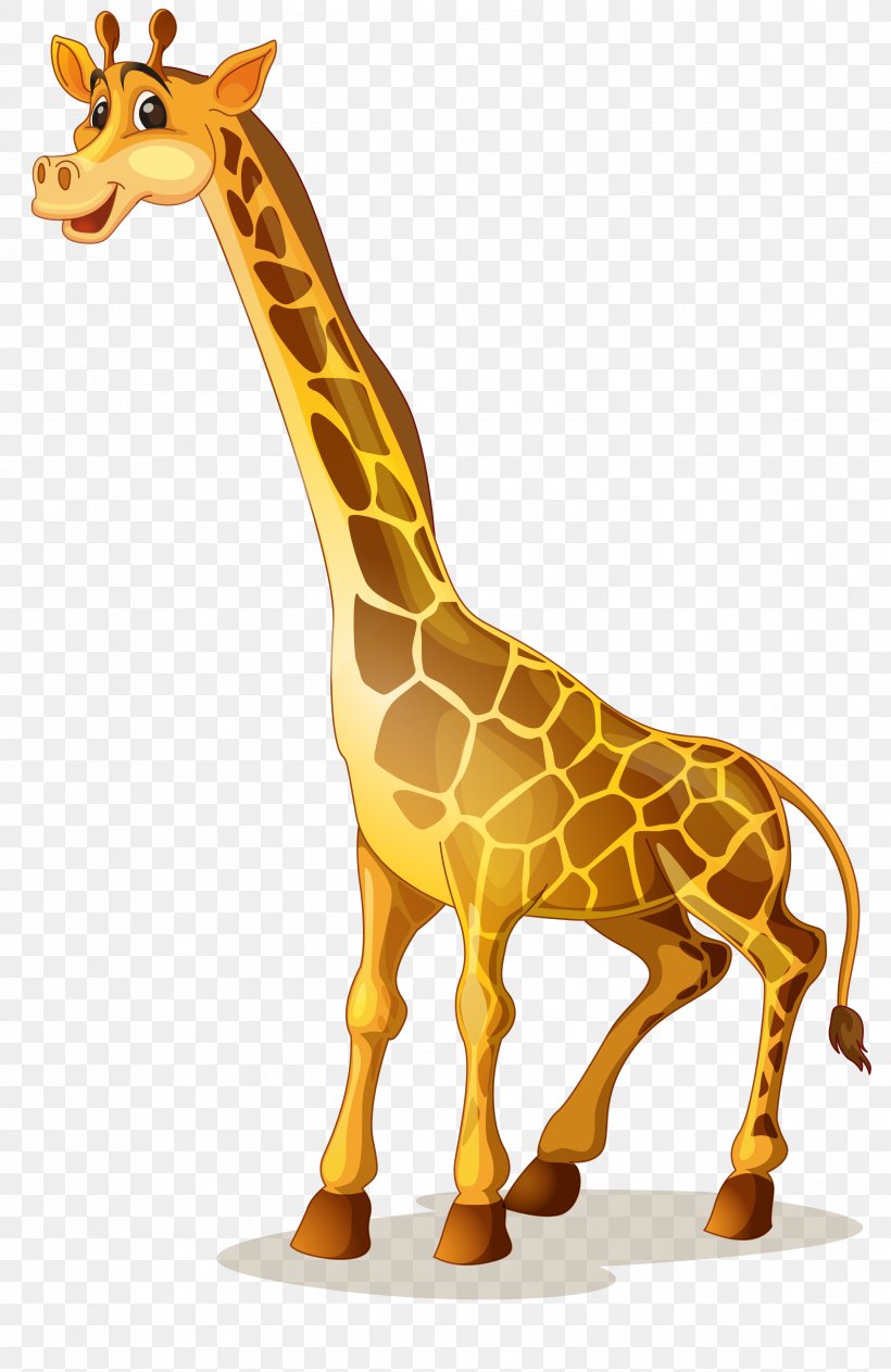 Giraffe Cartoon Illustration, PNG, 3348x5160px, Giraffe, Cartoon, Drawing, Fauna, Fauna Of Africa Download Free