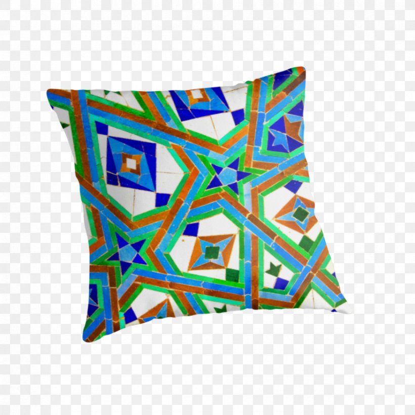 Hassan II Mosque Throw Pillows Line Turquoise, PNG, 875x875px, Hassan Ii Mosque, Cushion, Mosque, Rectangle, Throw Pillow Download Free