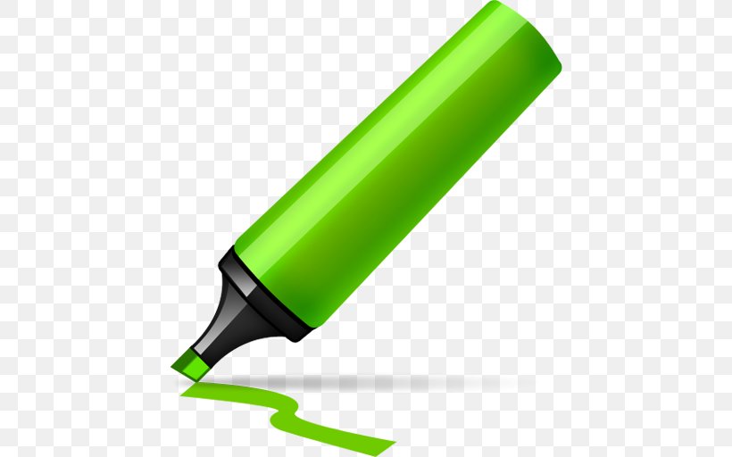 Marker Pen Highlighter Fountain Pen, PNG, 512x512px, Pen, Color, Drawing, Fountain Pen, Green Download Free