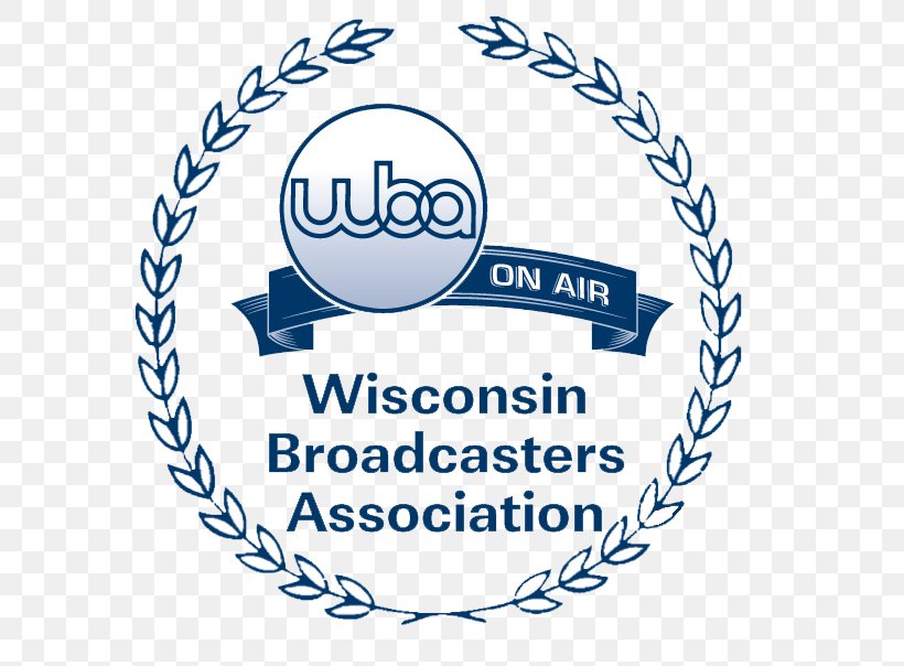 Wisconsin Broadcasters Association Broadcasting Logo Organization Media, PNG, 604x604px, Broadcasting, Area, Blue, Brand, Logo Download Free