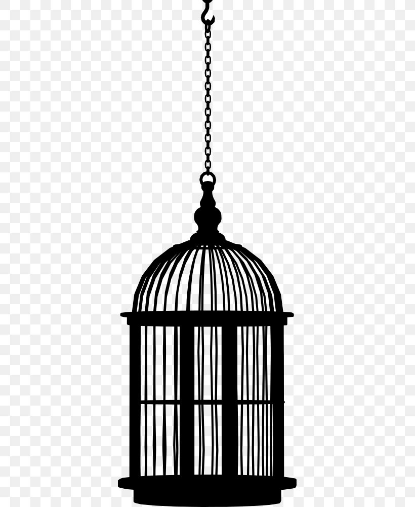 Birdcage Birdcage A Doll's House Clip Art, PNG, 353x1000px, Bird, Birdcage, Black And White, Cage, Cartoon Download Free