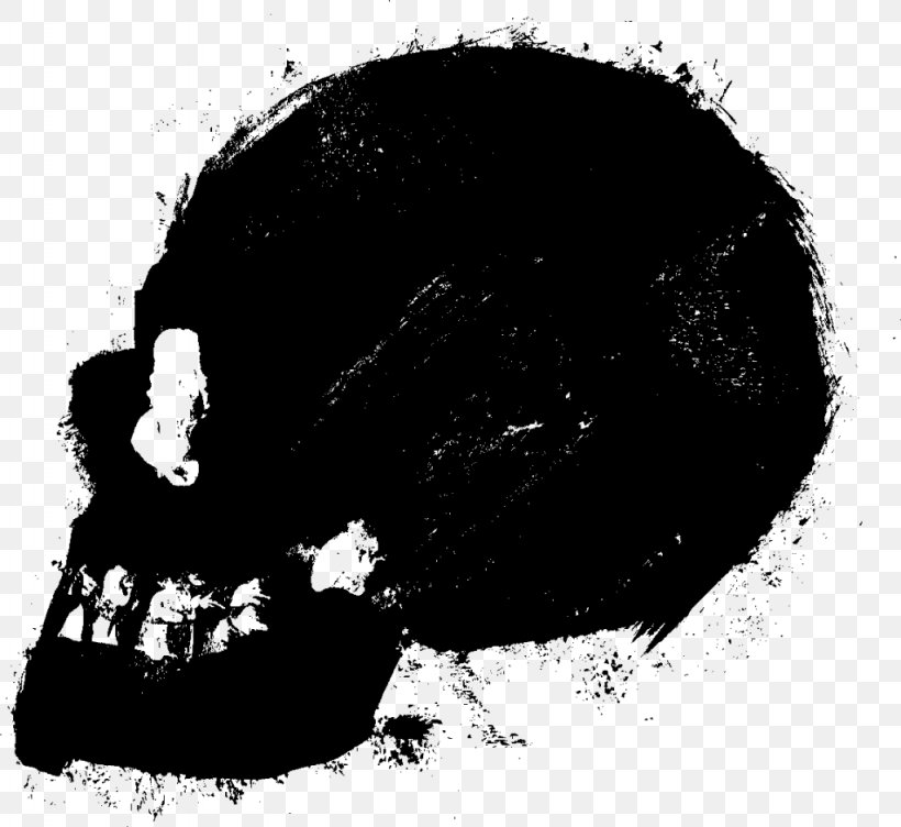 King Skull, PNG, 1024x940px, Skull, Black, Black And White, Drawing, Ink Download Free