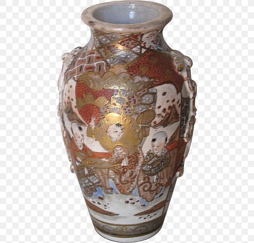 Satsuma Ware Ceramic Vase Pottery Teapot, PNG, 786x786px, Satsuma Ware, Antique, Artifact, Ceramic, Japan Download Free