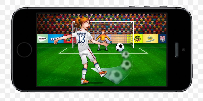 Smartphone Football Game Sport Multimedia, PNG, 1781x893px, Smartphone, Ball, Computer Monitors, Display Device, Electronic Device Download Free