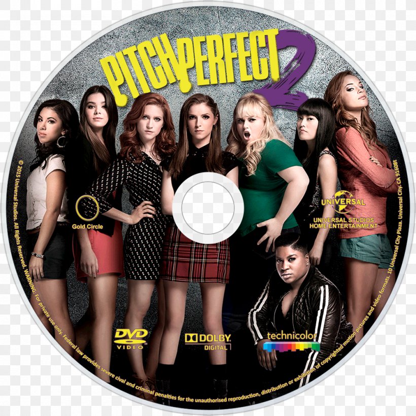 Blu-ray Disc Fat Amy Pitch Perfect YouTube Film, PNG, 1000x1000px, Bluray Disc, Anna Kendrick, Cappella, Cinema, Dvd Download Free