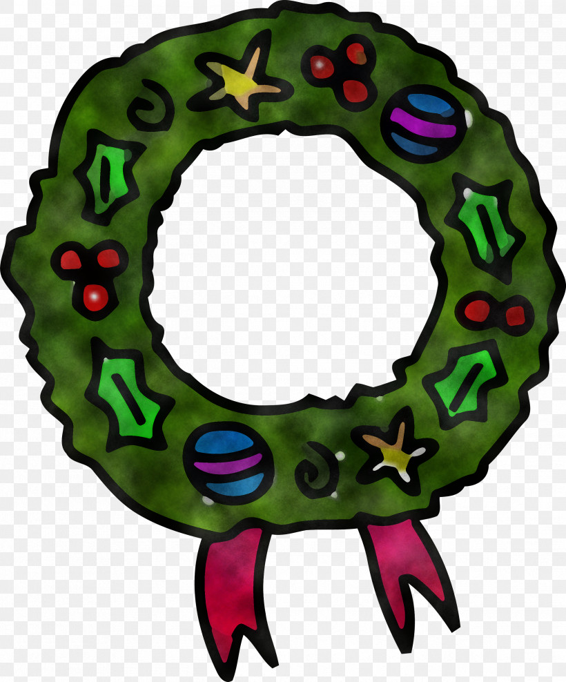 Christmas Ornament, PNG, 2488x3000px, Christmas Ornament, Christmas Decoration, Circle, Interior Design, Wreath Download Free