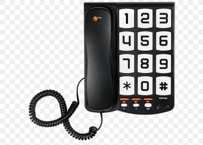 Corded Big Button Sologic T101 No Display Black Telephone Home & Business Phones Topcom Topcom Ts6651 Landline Phone With Large Keys Mobile Phones, PNG, 786x587px, Telephone, Analog Telephone Adapter, Communication, Communication Device, Corded Phone Download Free
