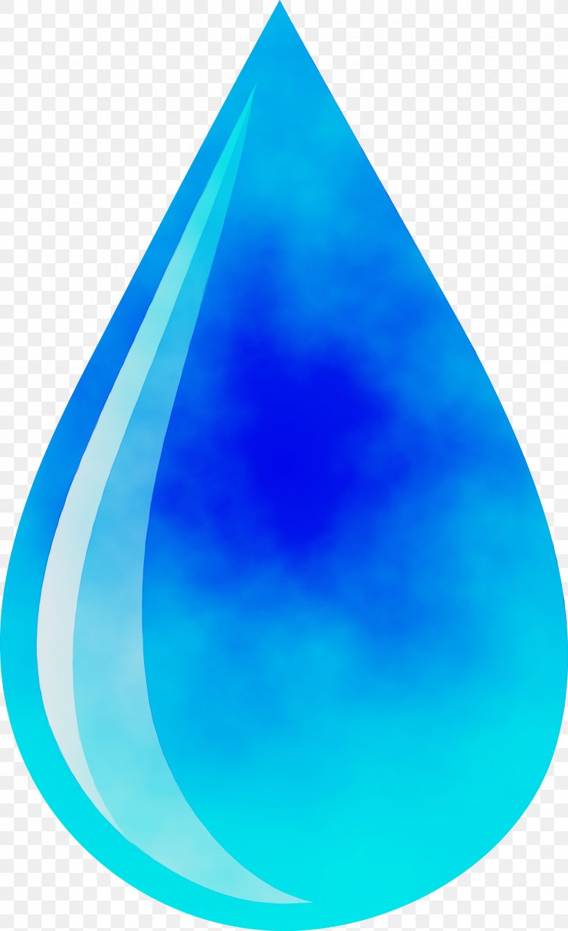 Watercolor Drop, PNG, 1829x3000px, Watercolor, Aqua, Azure, Blue, Cone Download Free