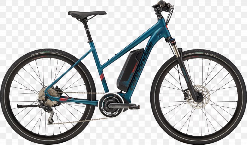 Electric Bicycle Cannondale Bicycle Corporation Bicycle Shop Bike Rental, PNG, 5100x2993px, Bicycle, Automotive Tire, Bicycle Accessory, Bicycle Drivetrain Part, Bicycle Fork Download Free