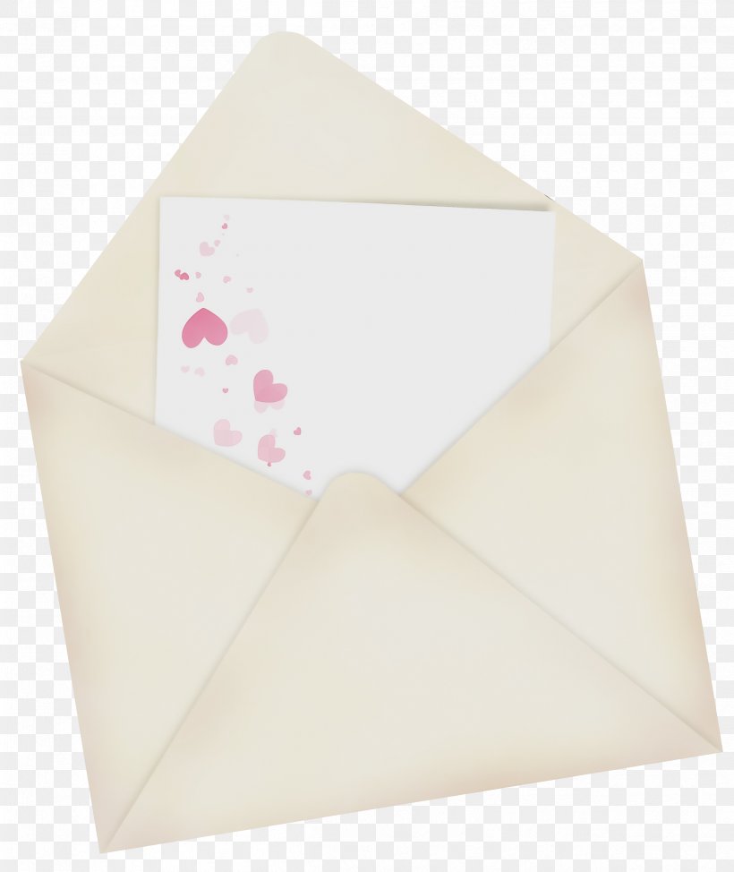 Envelope, PNG, 2421x2878px, Watercolor, Art Paper, Beige, Envelope, Heart Download Free