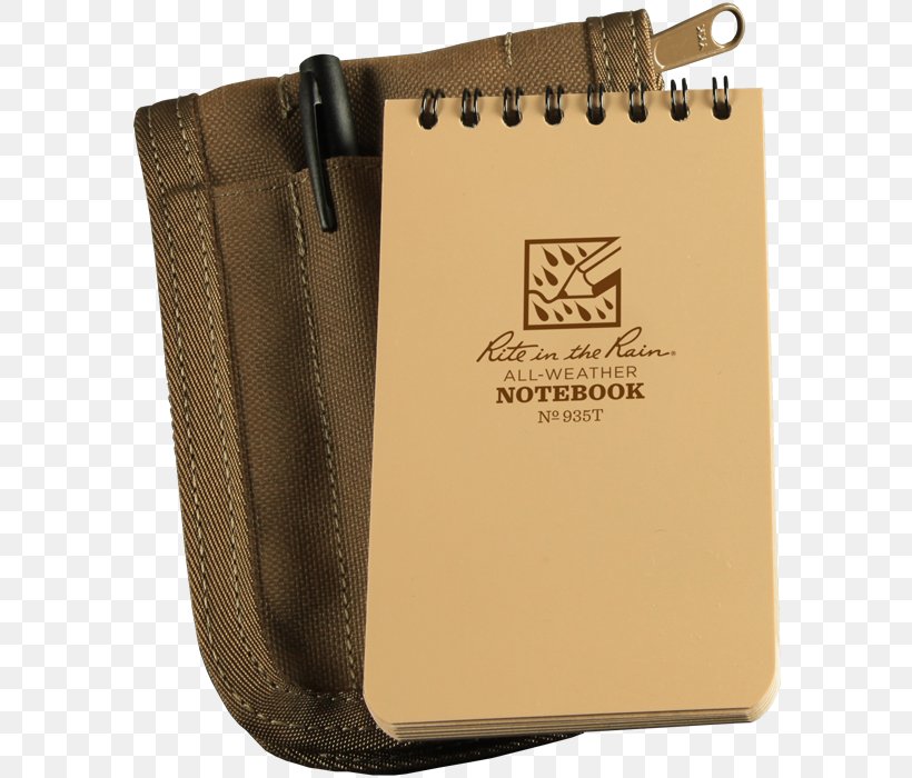 Rite In The Rain Paper Notebook Everyday Carry Pens, PNG, 700x700px, Rite In The Rain, Bag, Beige, Book Cover, Bookbinding Download Free