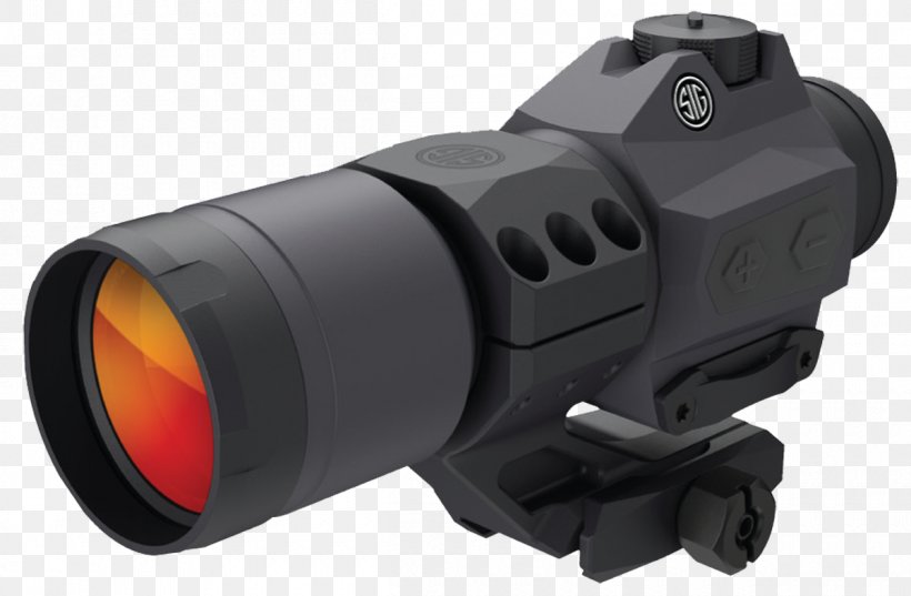 Sig Sauer Sor43012 Romeo4H Red Dot Sight Ball Reflector Sight Sig Sauer Sig ROMEO6T Ballistic Dot, PNG, 1200x787px, Red Dot Sight, Ballistics, Binoculars, Camera Lens, Firearm Download Free