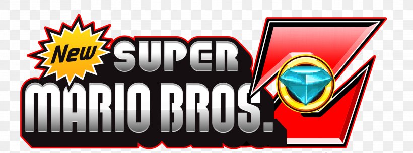 New Super Mario Bros. Wii New Super Mario Bros. Wii New Super Mario Bros. 2, PNG, 2847x1058px, New Super Mario Bros, Brand, Logo, Mario, Mario Bros Download Free
