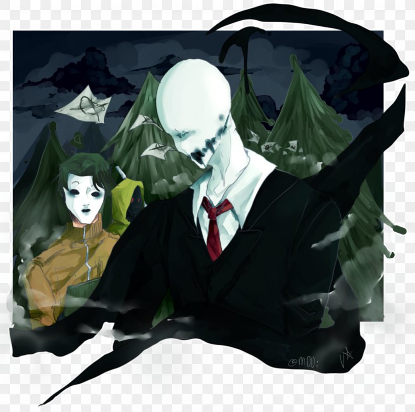 Slenderman Slender: The Eight Pages Creepypasta Drawing DeviantArt, PNG, 1024x1018px, Watercolor, Cartoon, Flower, Frame, Heart Download Free
