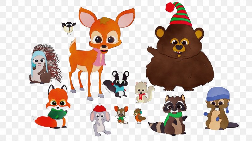 Cartoon Animals, PNG, 1920x1080px, Dog, Animal Figure, Animation, Cartoon,  Fawn Download Free