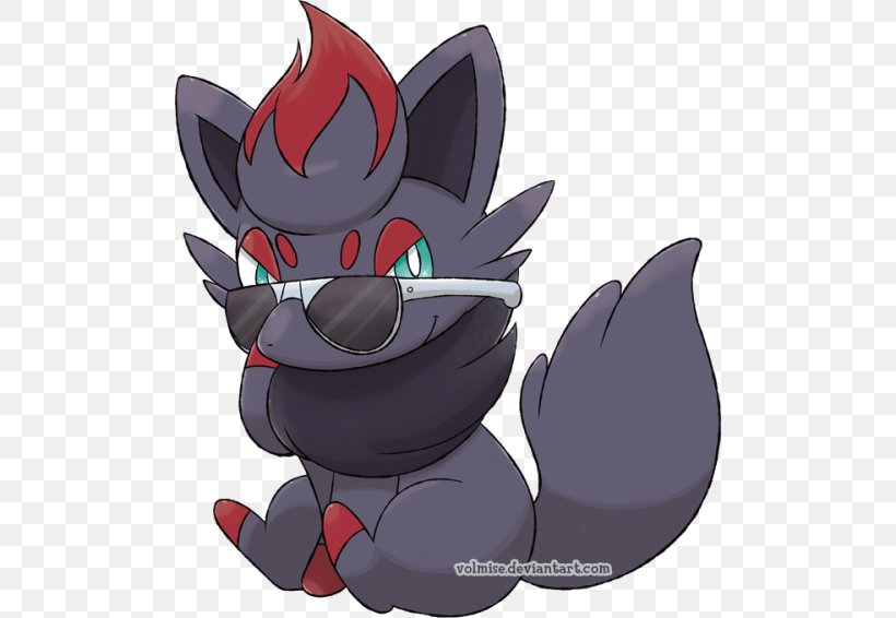 Cat Zorua Pokémon GO Drawing, PNG, 500x566px, Watercolor, Cartoon, Flower, Frame, Heart Download Free