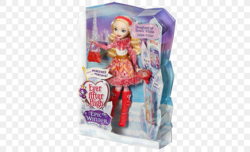 Epic Winter: The Junior Novel Barbie Ever After High: Dragon Games: The Junior Novel Doll, PNG, 500x500px, Barbie, Doll, Epic Winter A Wicked Winter, Ever After High, Mattel Download Free